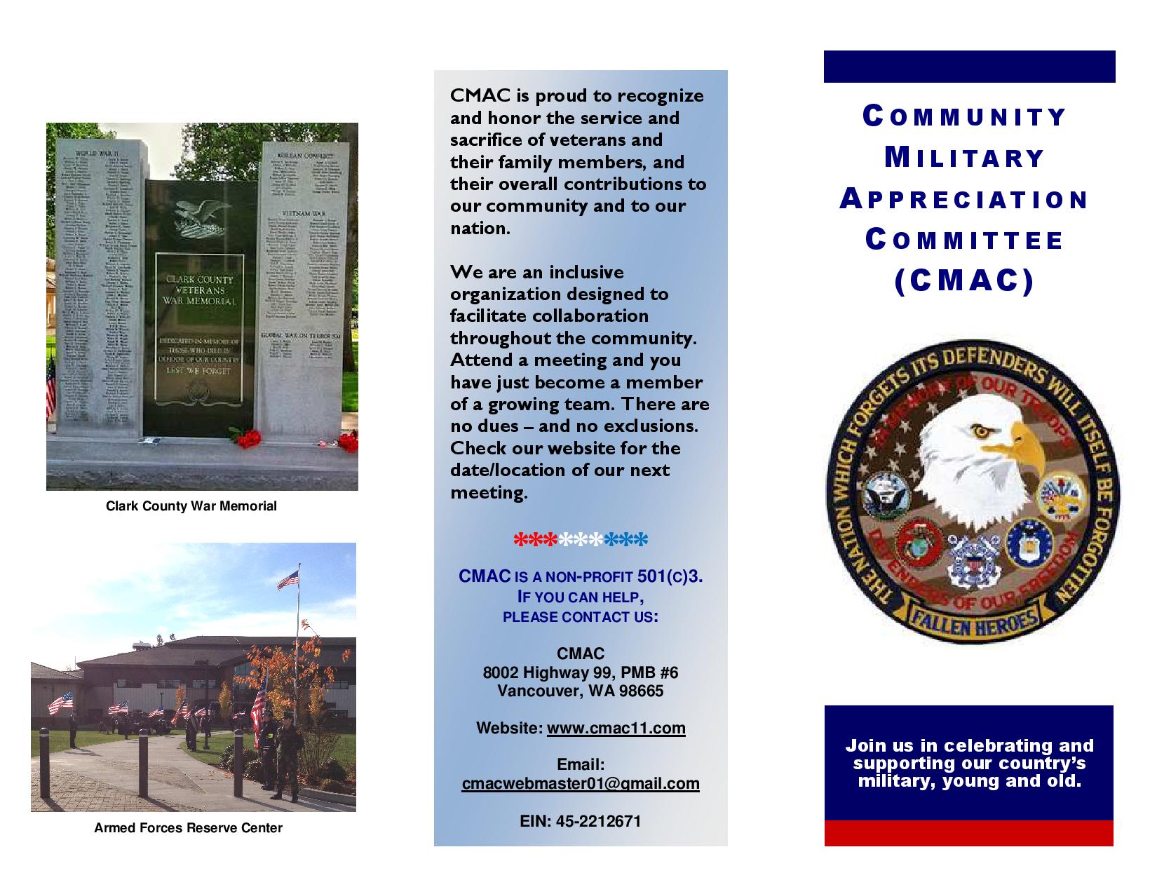 CMAC Brochure