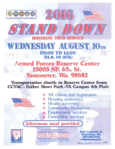 8-10 Stand Down 160